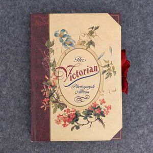 The Victorian Photograph Album Vintage 1996 Hardcover Pictures Book